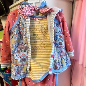 Matilda Jane Hello Baby Bodysuit Set